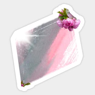 Spring Musings - Double Flowering Plum Sticker